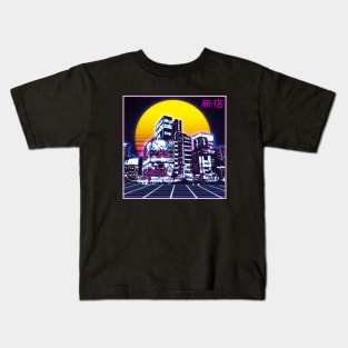 Synthwave Shinjuku Kids T-Shirt